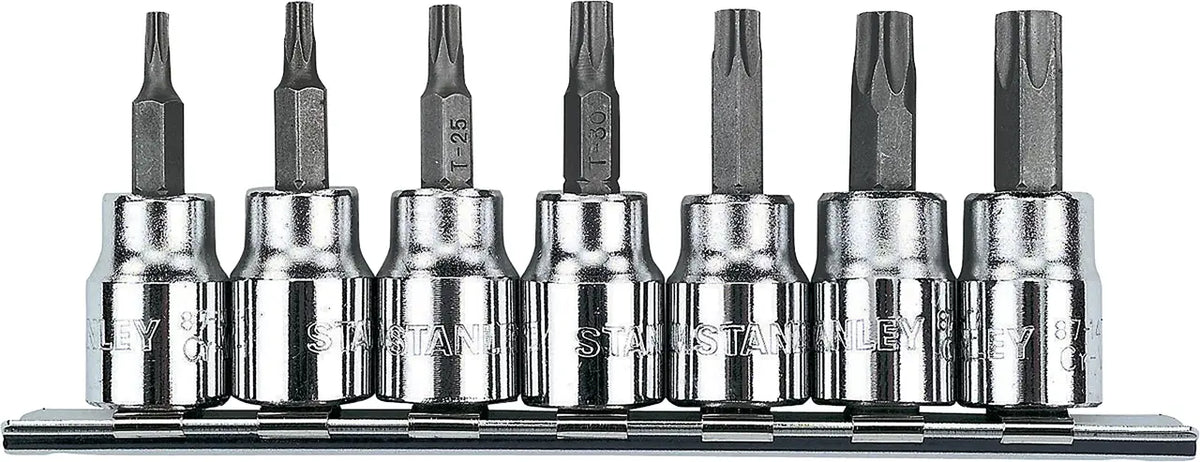 Juego 7 Dados Punta Torx 3/8' Stanley 87-342