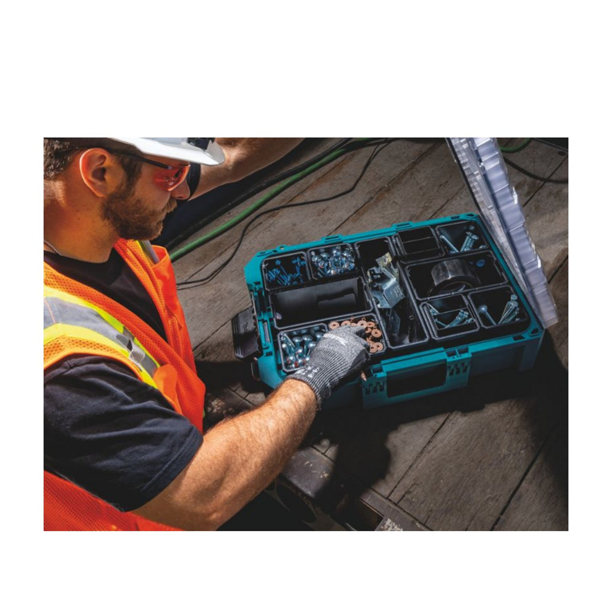 Caja Organizadora De Herramientas Maktrak Makita T-90043 Turquesa · foto adicional