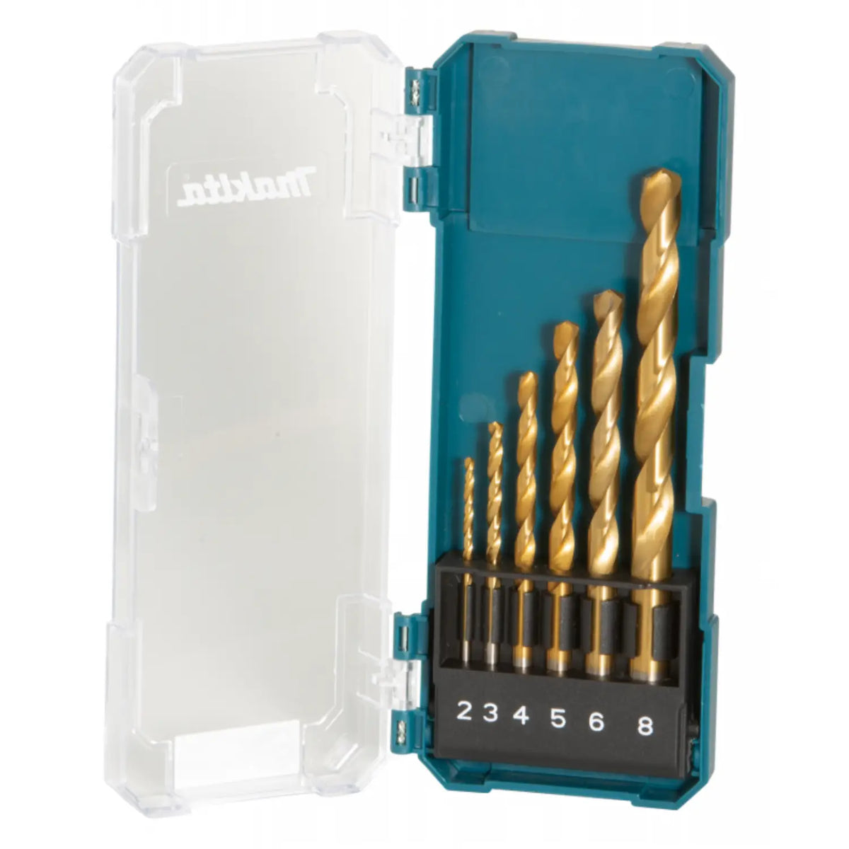 Juego 6 Pcs Brocas Metal  Hss-tin D-72833 Makita