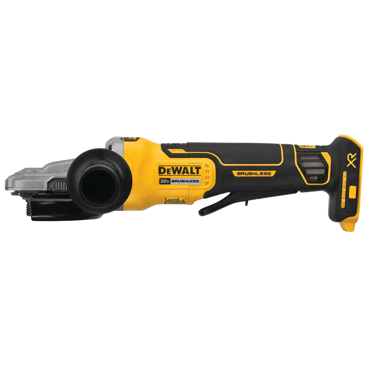 Esmeril Cabeza Plana 5  125mm Sin Batería Dewalt Dcg413fb-b2 Amarillo 50 Hz/60 Hz