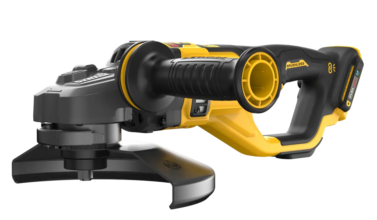 Esmeril Angular 7  Y 9  60v Dewalt Dcg460b Sin Baterias Amarillo 50hz/60hz