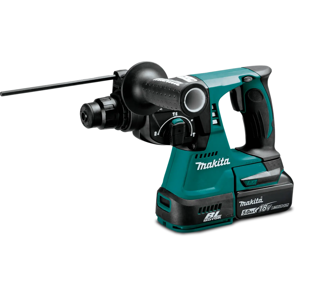 Rotomartillo Inalámbrico Sds-plus 24mm 18v Makita Dhr242rfe - Azul