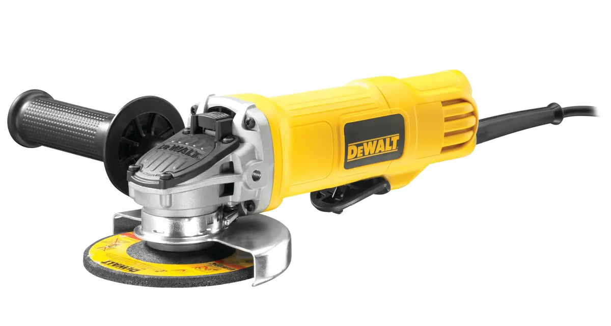 Esmeril Dewalt 4 1/2  Dwe4120 + Kit De Discos Gratis Amarillo 50 Hz / 60 Hz