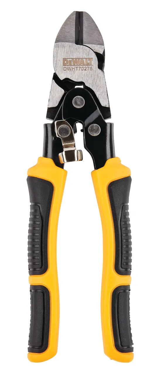 Alicate Corte Diagonal Doble Acción 7,5''  Dewalt Dwht70275 Amarillo