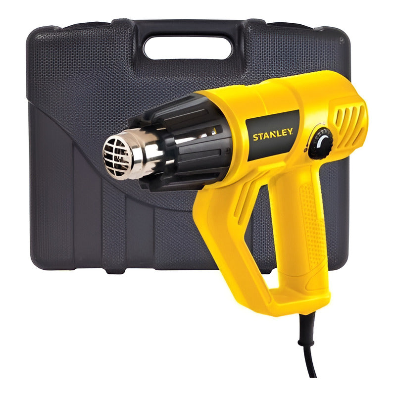 Pistola De Calor Stanley 1800w + Maleta+accesorios Sthx2000k Amarillo