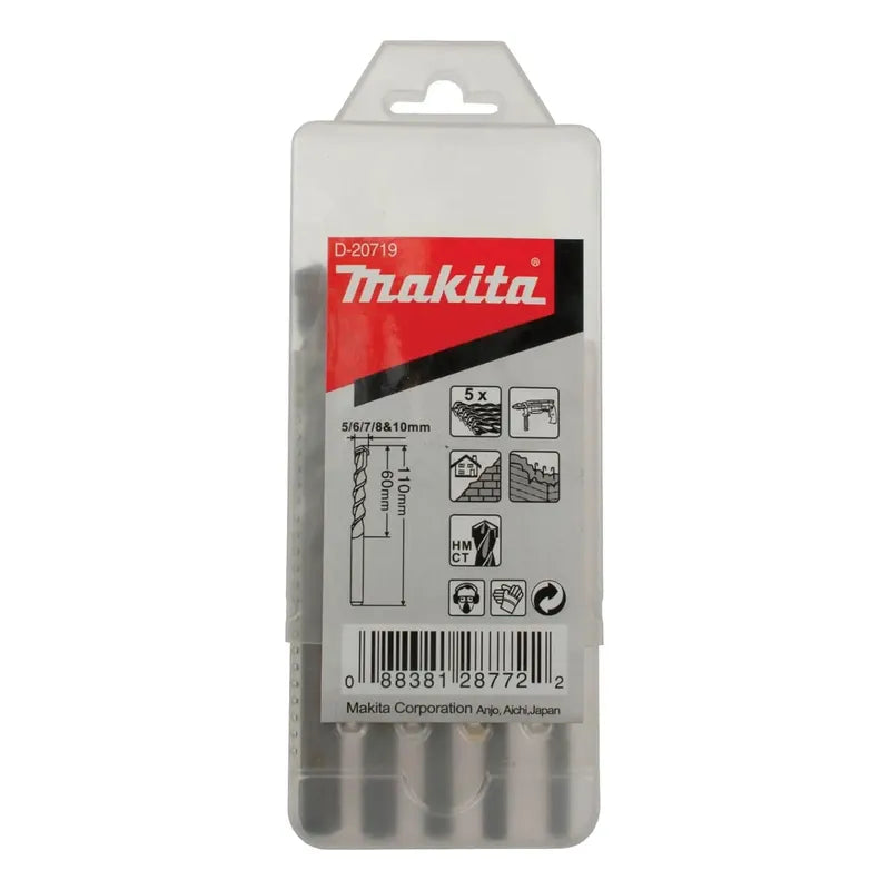 Juego De Brocas De 5 Piezas D-20719 Makita