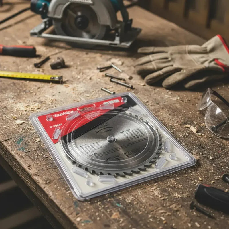 Disco Sierra Circular 7 1/4'' 40 Dientes Makita D-20688 Plateado