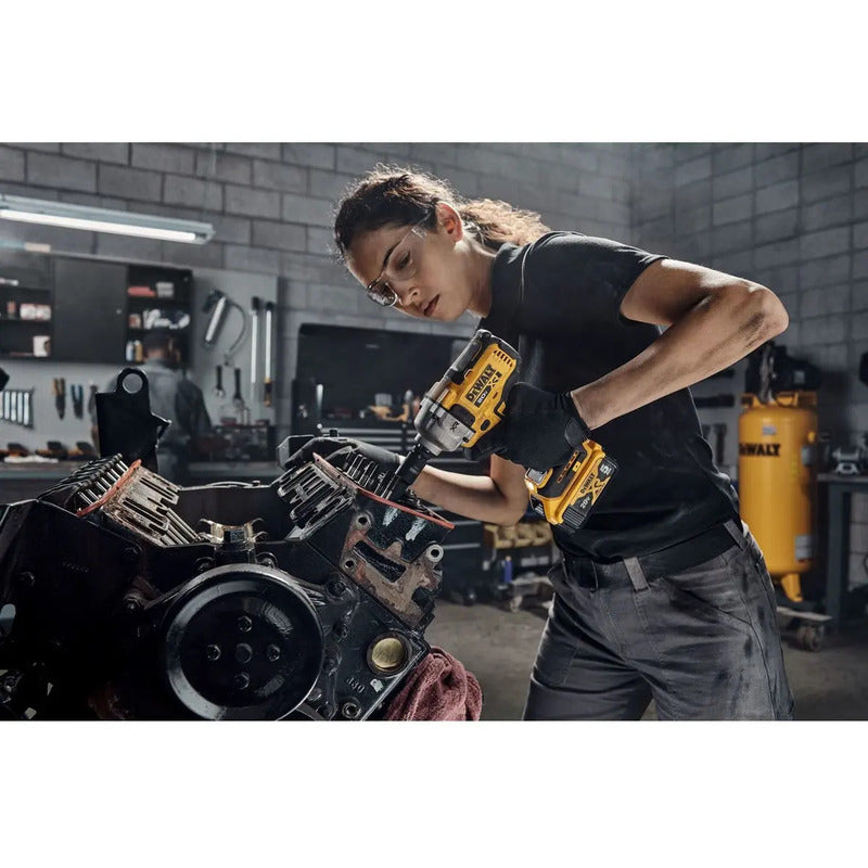 Llave De Impacto 20v Xr Brushless Sin Batería - Dewalt Dcf892b Amarillo