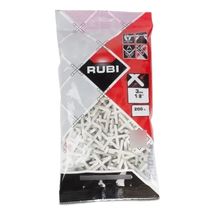 Separador Ceramica Rubi 3.0 Mm - Bolsa 200 Unidades