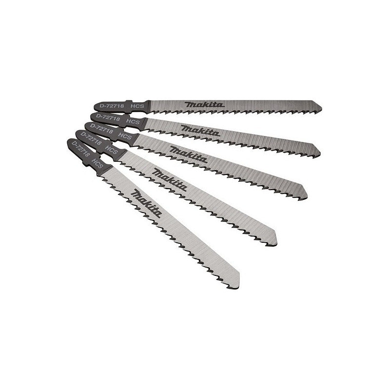 Set 5 Pcs Hojas De Calar Madera Corte Rapido Makita D-72718