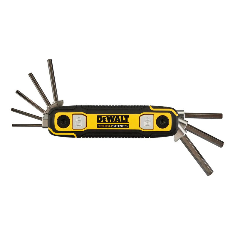 Llave Allen Plegable Dewalt Dwht70266 Amarillo/negro