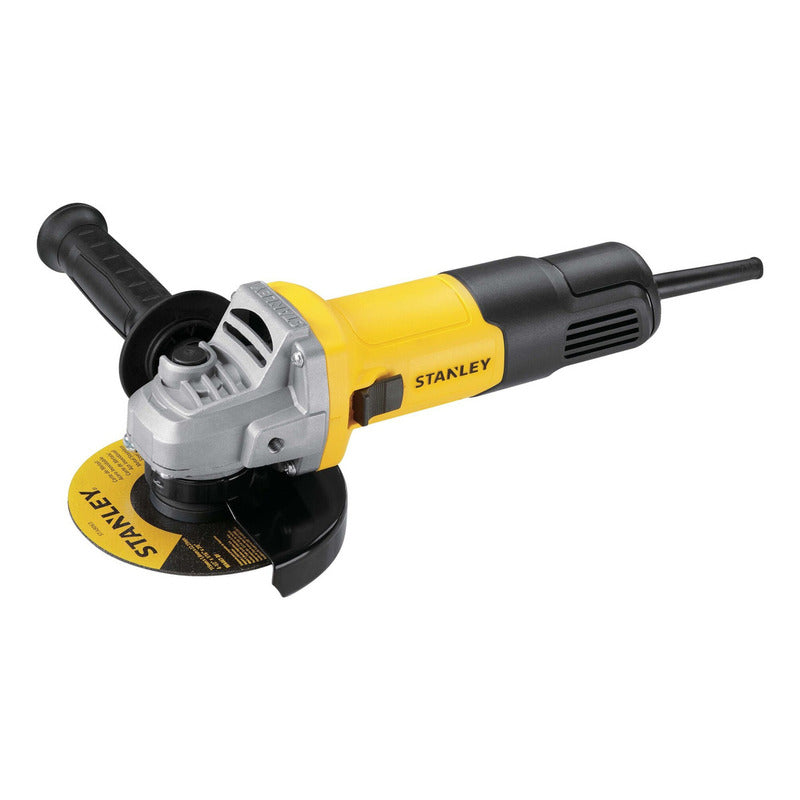 Esmeril Angular De 4.1/2 Stanley 750w Sg7115 Color Amarillo