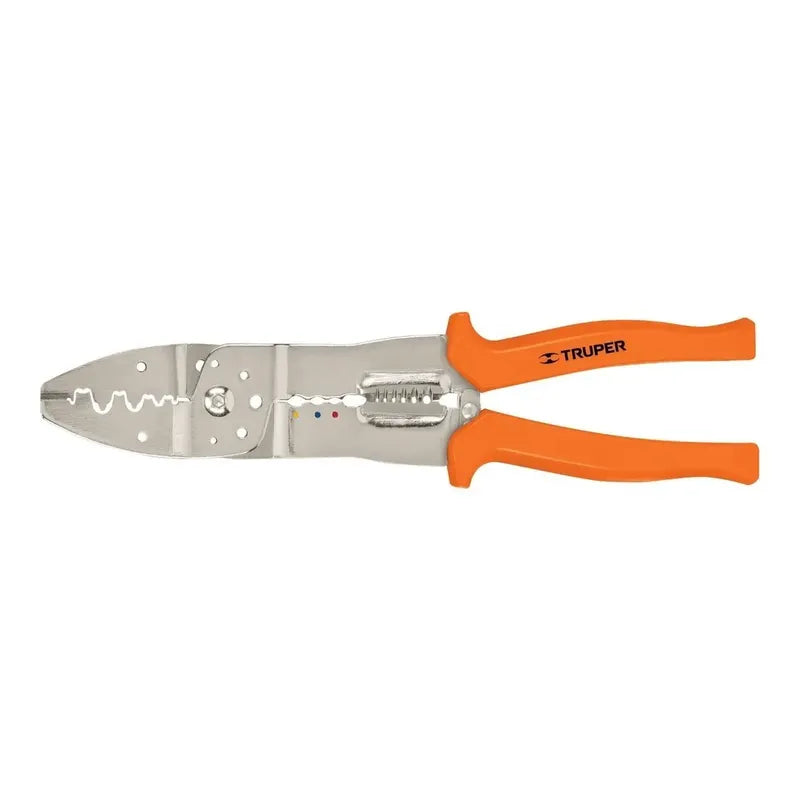 Pinza Pelacables 10'' 20-10 Awg Corte Crimpado 17358 Truper