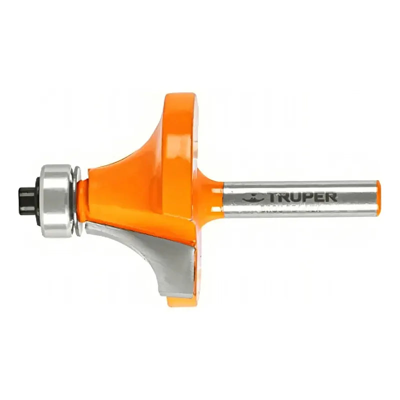 Truper Brou-rd1-1/2x, Broca Para Router, Redondeadora Con