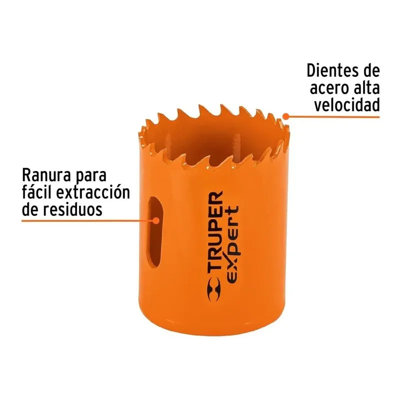 Sierra Copa Bimetal 1-9/16 PuLG. (40 Mm) Expert - Truper