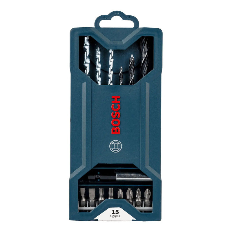 Set Puntas Y Brocas Mini X-line 15 Piezas Bosch