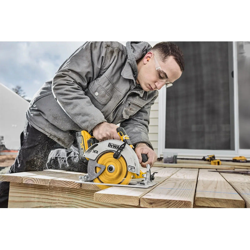 Disco De Sierra 7-1/4''x 5/8'' 40 Dientes - Dewalt Dwa271440 Amarillo
