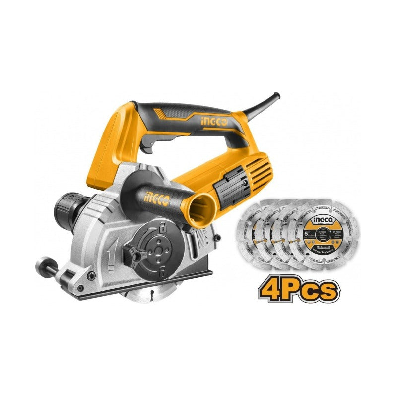 Acanaladora Cortadora Muro Eléctrica 1500w Ingco Wlc15008
