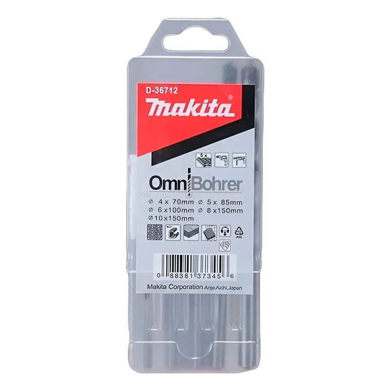 Juego De Brocas D-36712 De 5 Piezas Multi Materiales  Makita