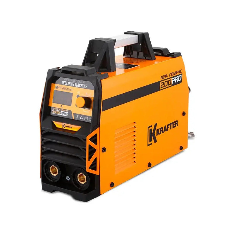 Soldadora Krafter New Compac 200-pro Color Amarillo