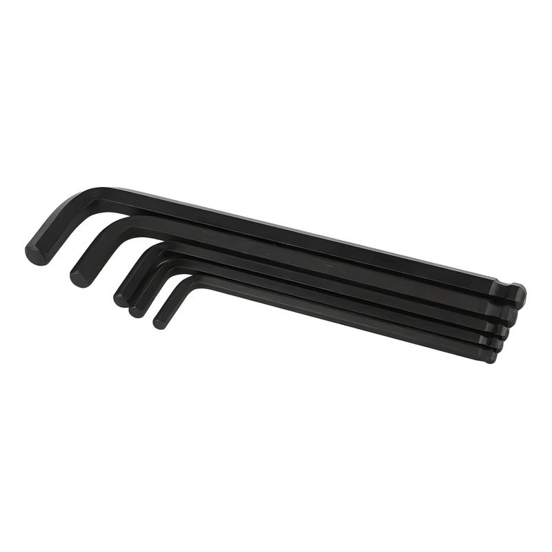 Juego De Llaves Allen Con Punta Redonda 12ud Stanley 69-257 Color Plateado