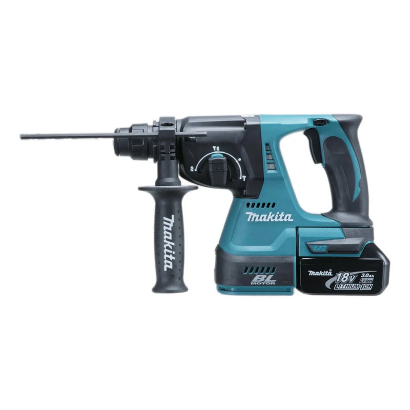 Rotomartillo Inalámbrico Sds-plus 24mm 18v Makita Dhr242rfe - Azul