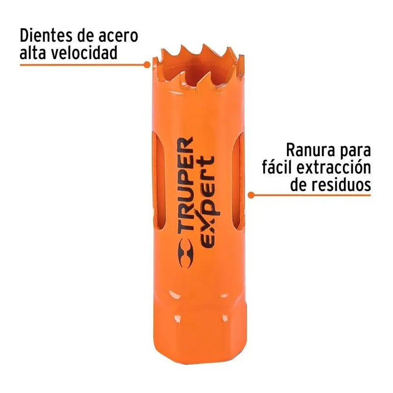 Sierra Copa Bimetal 3/4 (19 Mm) Expert - Truper