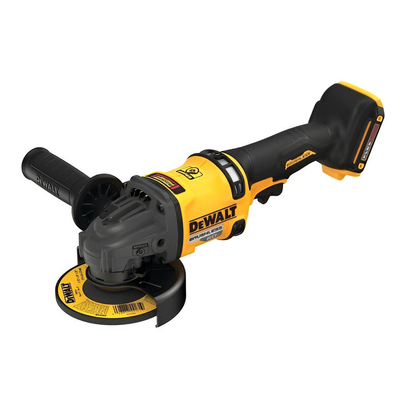 Esmeril Angular 4 1/2 60v Max Flexvolt Dewalt Dcg418b-b2 Amarillo