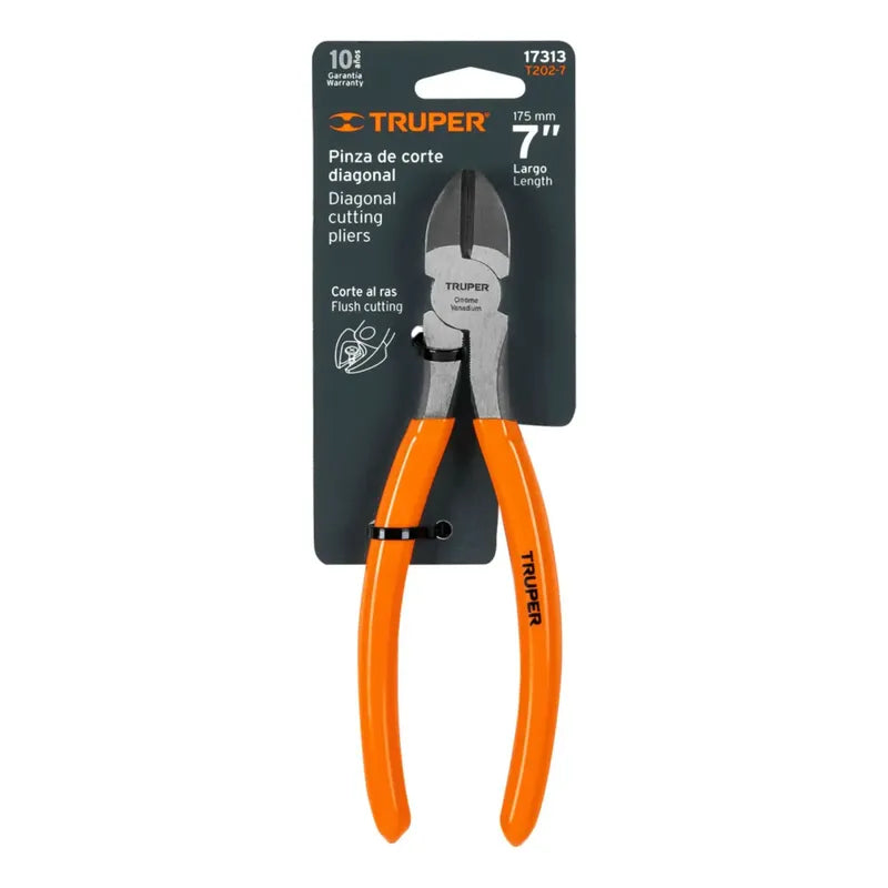 Pinza Corte Diagonal 7'' T202-7 Truper 17313