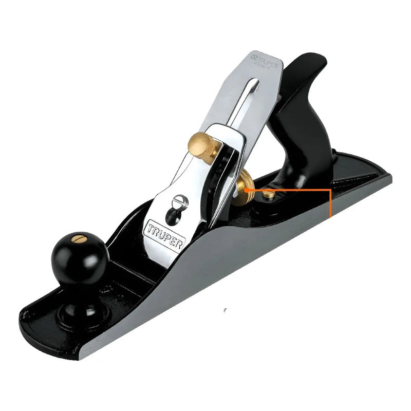 Cepillo Carpintero Truper N°4 - Ancho Corte 2  Base Estriada