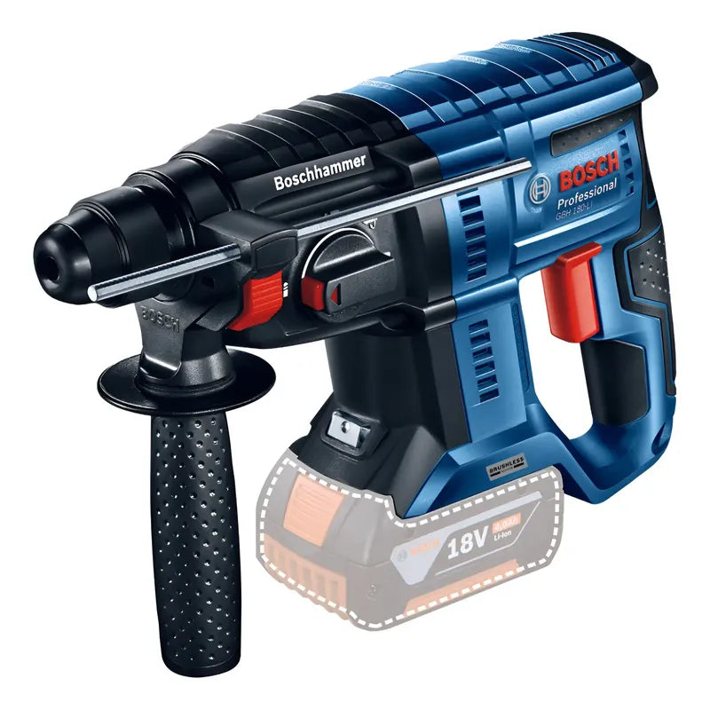 Rotomartillo Inalám. 18v Bosch Gbh 180-li Brushless Sin Bat. Azul 50/60 Hz