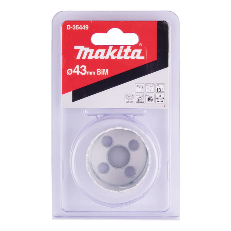 Sierra Copa Bim 43mm (1 11/16'') Makita D-35449