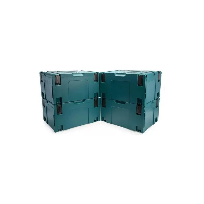 Maleta Plástica Apilable Makpac Tipo 3 Makita 821551-8 Turquesa