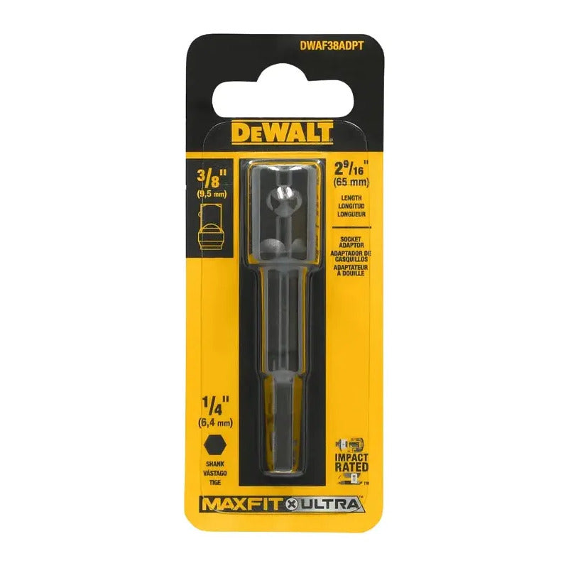 Adaptador De Dados 3/8 Maxfit Dewalt Dwaf38adpt