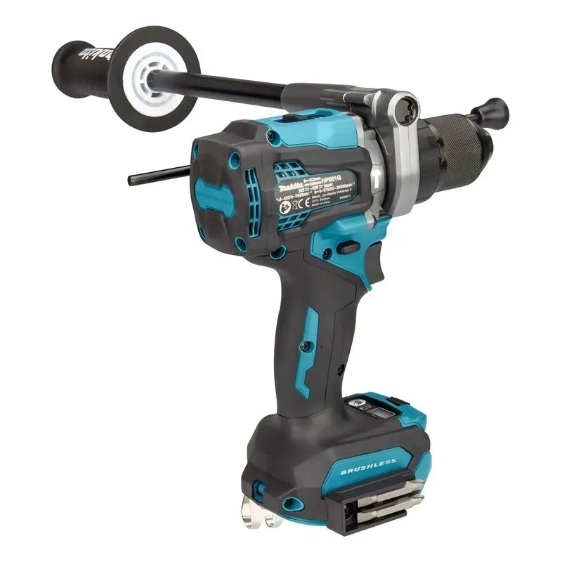 Taladro Atorn. C/percusión 1/2''40v S/batería Makita Hp001gz Turquesa