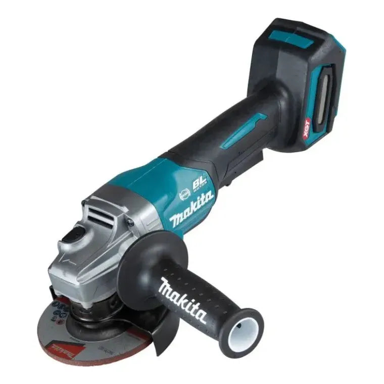 Esmeril Angular 40v Interruptor Largo 4-1/2'' Makita Ga012gz Azul Petróleo 50hz/60hz