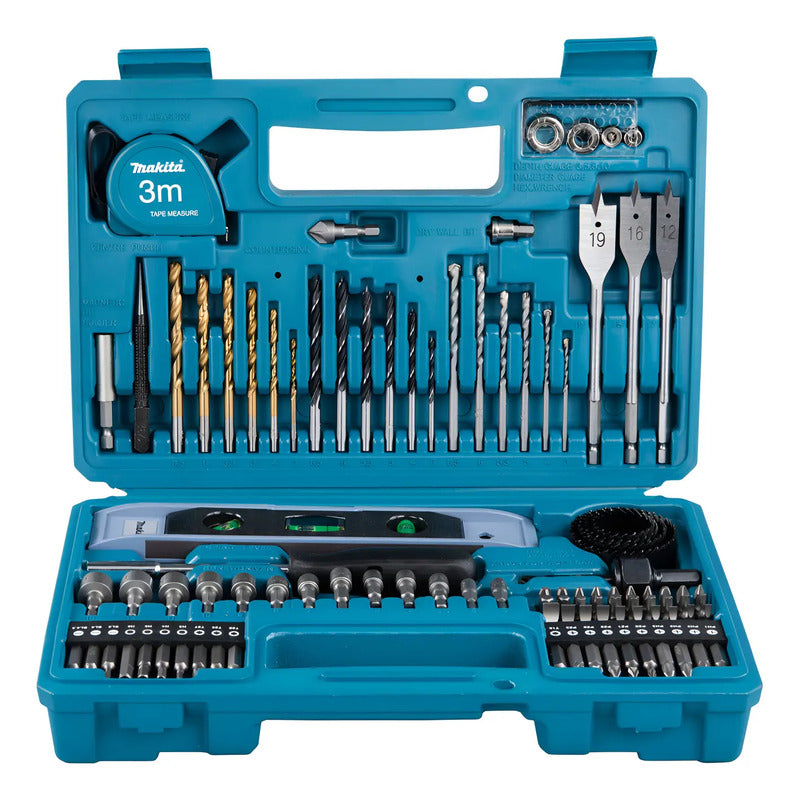 Set Makita Herramientas Manuales 102 Piezas Con Maleta