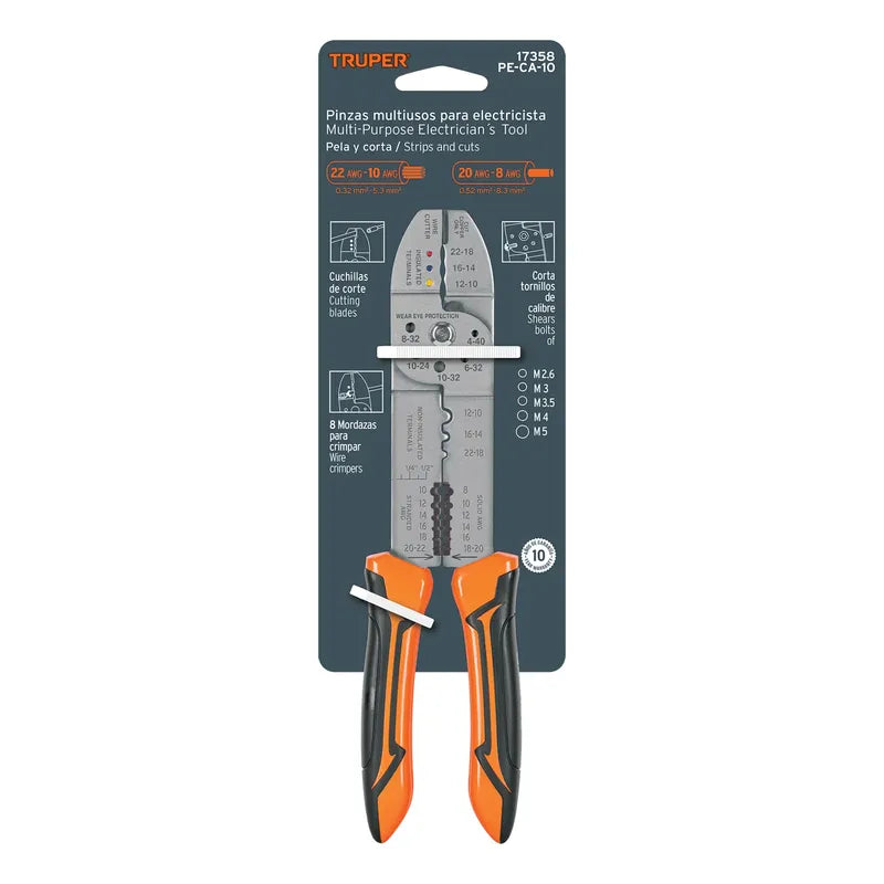 Pinza Pelacables 10 PuLG Truper