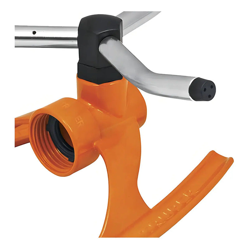 Aspersor 3 Brazos Reg-3x Truper Con Base Metálica