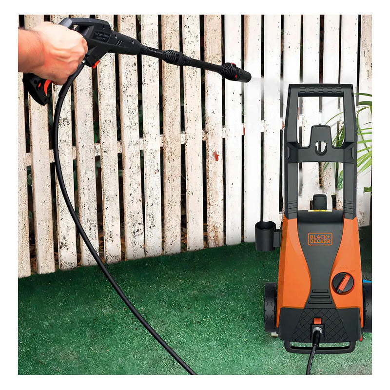Hidrolavadora Alta Presión 1400w Black+decker Pw1450tdl-b2c Negro/naranja