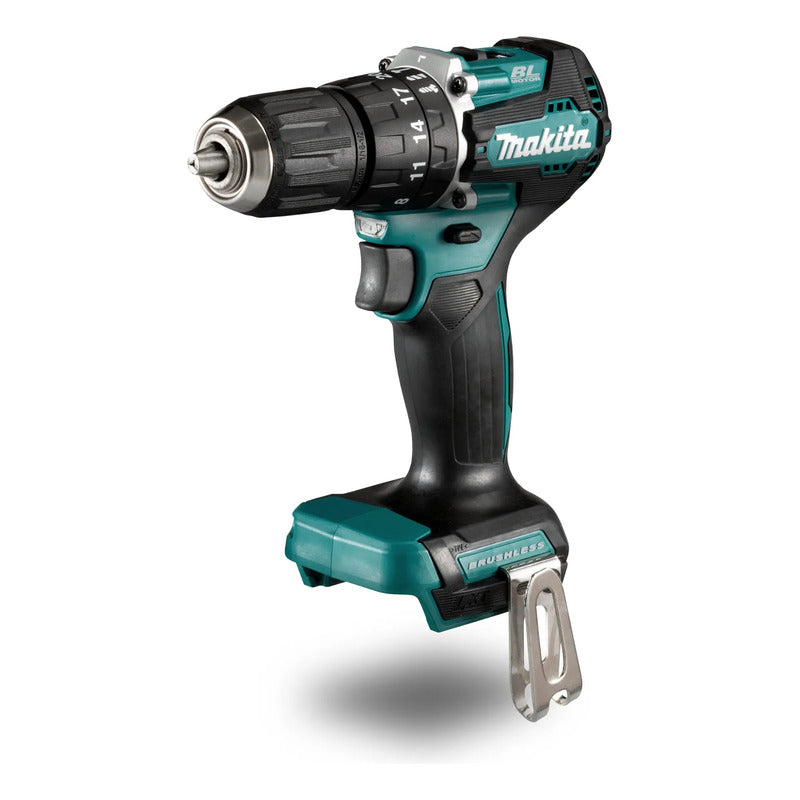 Kit Taladro + Atornillador Inalámbrico 18v Makita Dlx2414yx7 Turquesa
