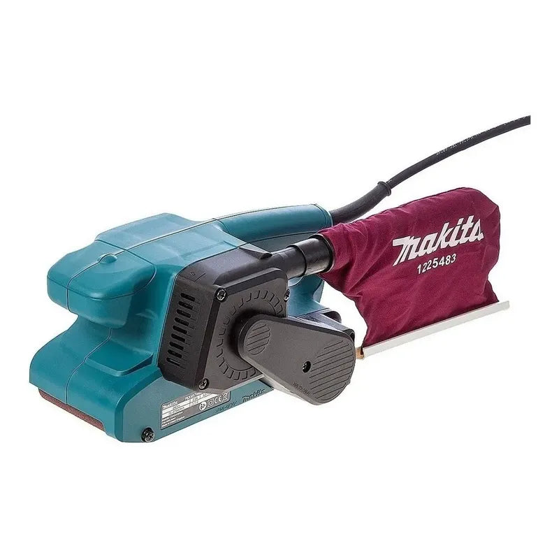 Lijadora Banda 3x18 Makita 9911 76x457mm 650w Color Azul Turquesa