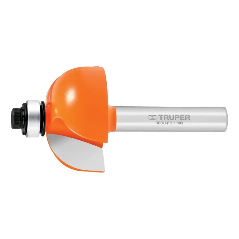 Fresa Para Router, Corte Curvo, 1-1/8  Con Balero, Truper