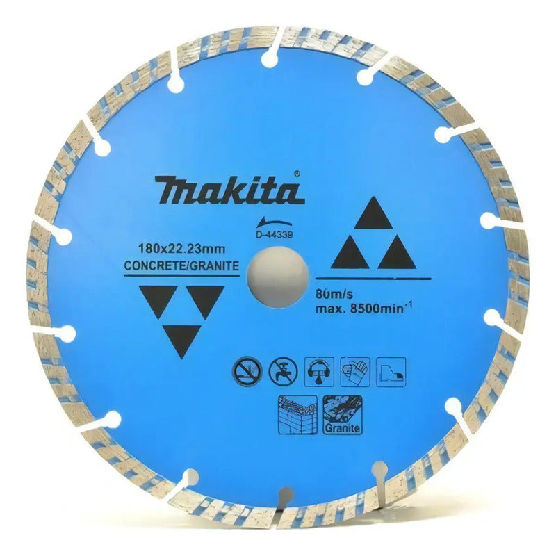 Disco Diamantado Segmentado 7'' P/concreto Makita D-44339 Azul