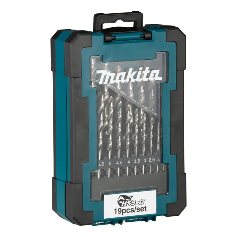 Set Brocas Metal Hss-g 19 Piezas Makita D-67549