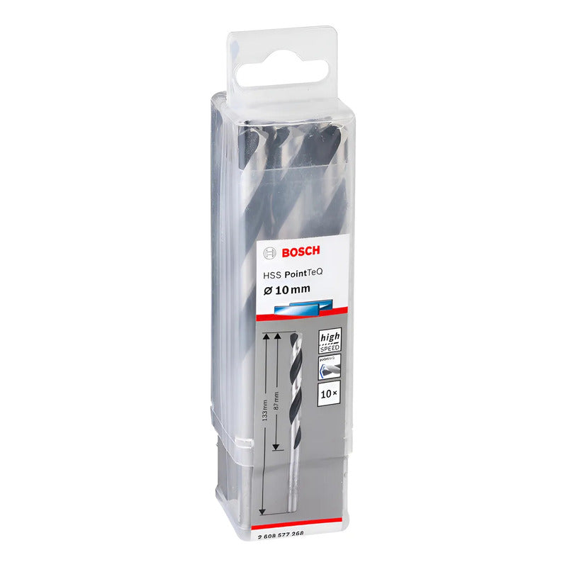 Broca Metal Pointteq10.0mm Pack 10 Pcs