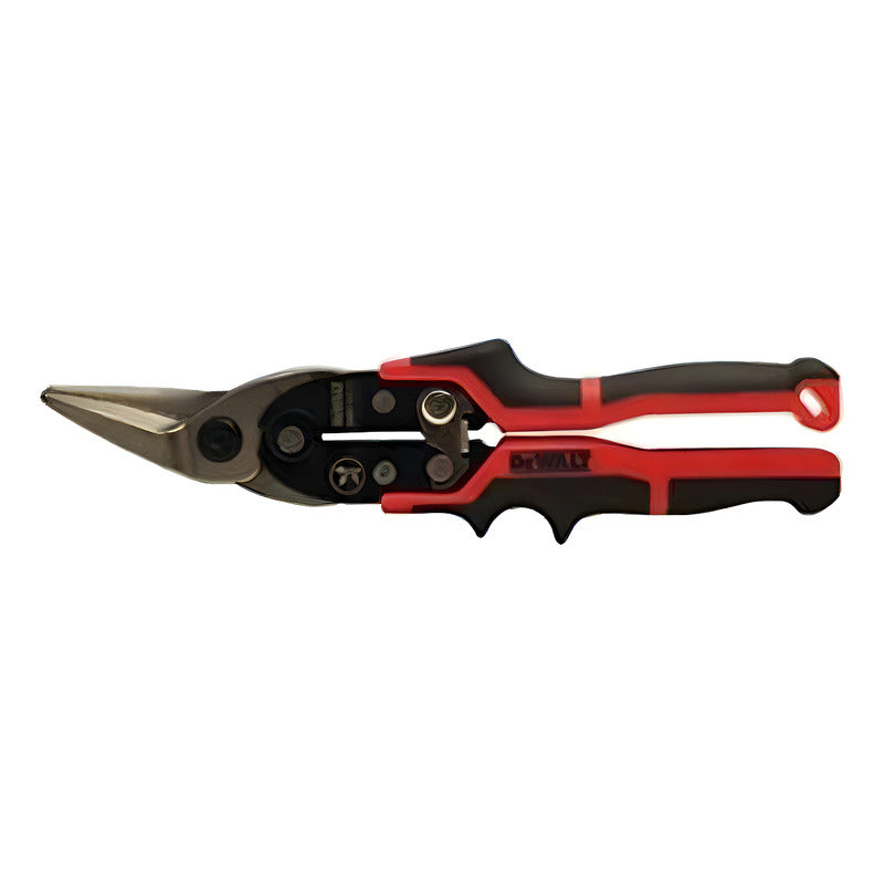 Tijera De Aviación Corte Izquierdo Dewalt Dwht14673 Negro/rojo