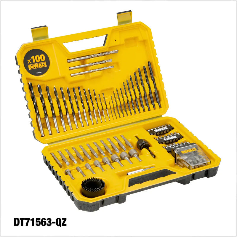 Set 100 Piezas Para Taladrar Y Atornillar Dewalt Dt71563-qz