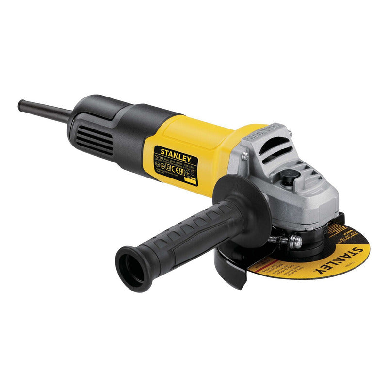 Esmeril Angular De 4.1/2 Stanley 750w Sg7115 Color Amarillo