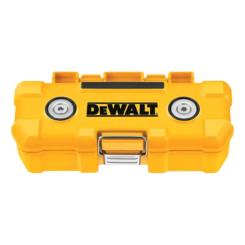 Caja Magnética Toughcase + 15 Piezas Dewalt Dwmtc15 Amarillo